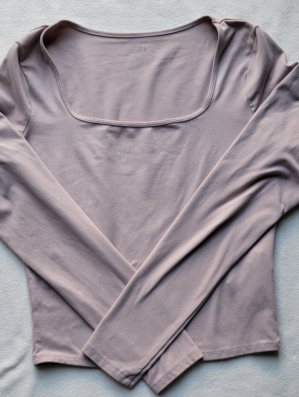 Hollister Square Neck Top - Mauve